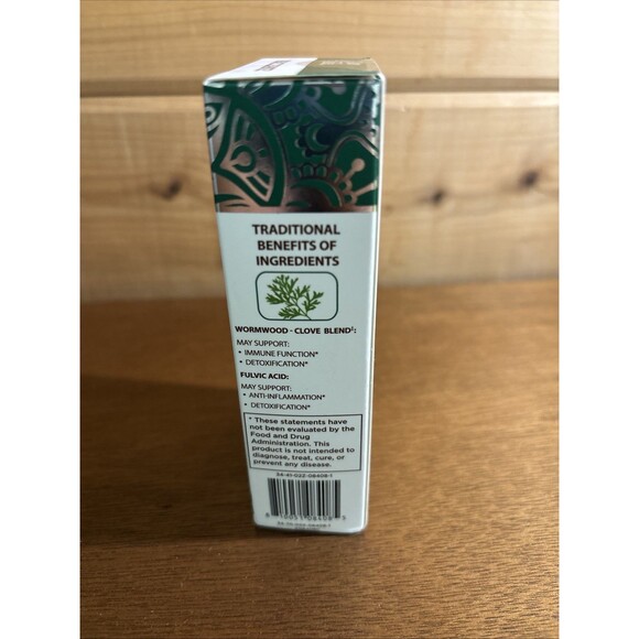 GuruNanda Paracleanse 2 Step Kit Fulvic Acid Wormwood, 2X 1oz Ex 2024 SEALED - Picture 4 of 5